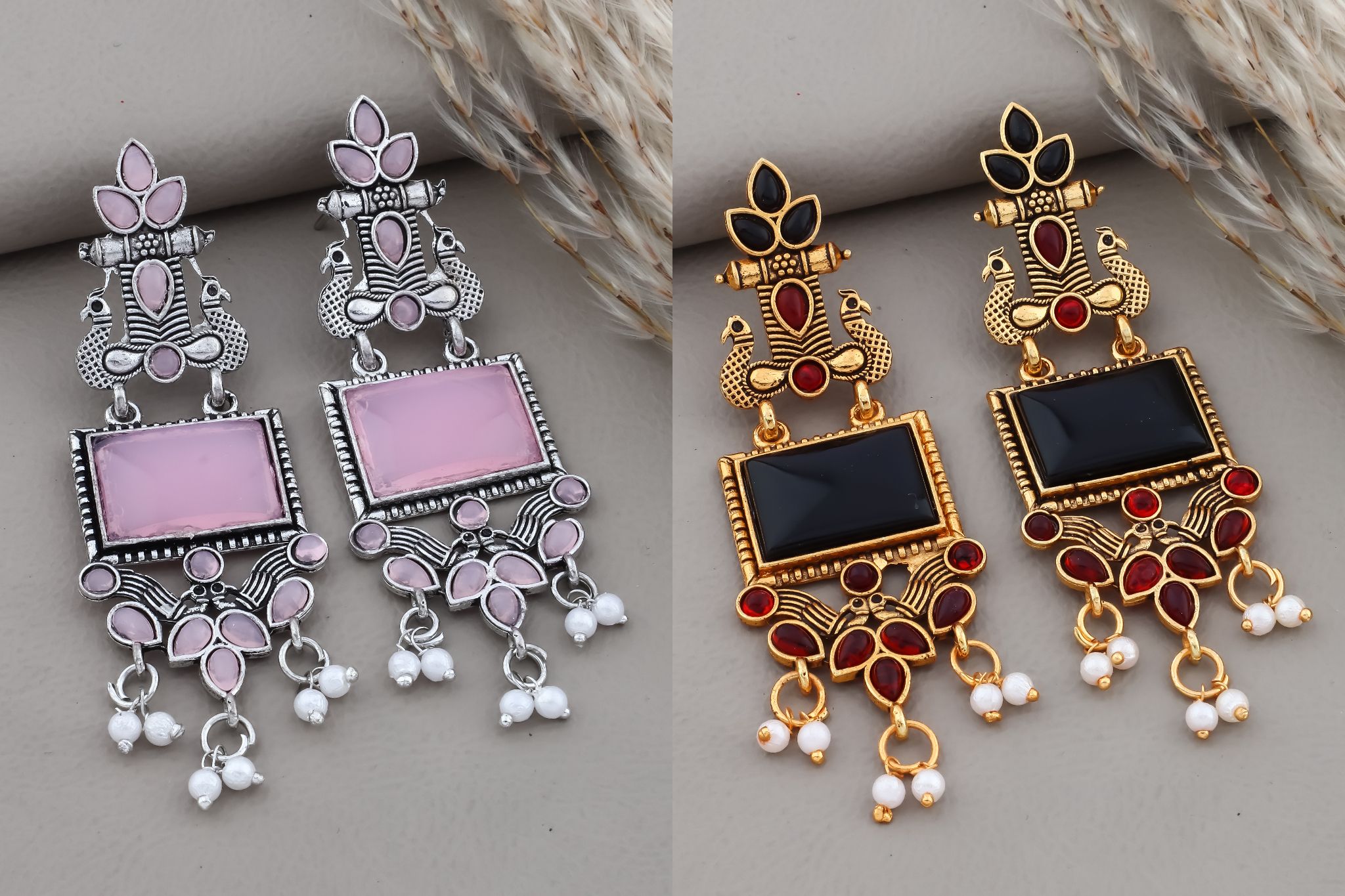 Bestseller Combo Of Earrings Silver Earring Set-image-0