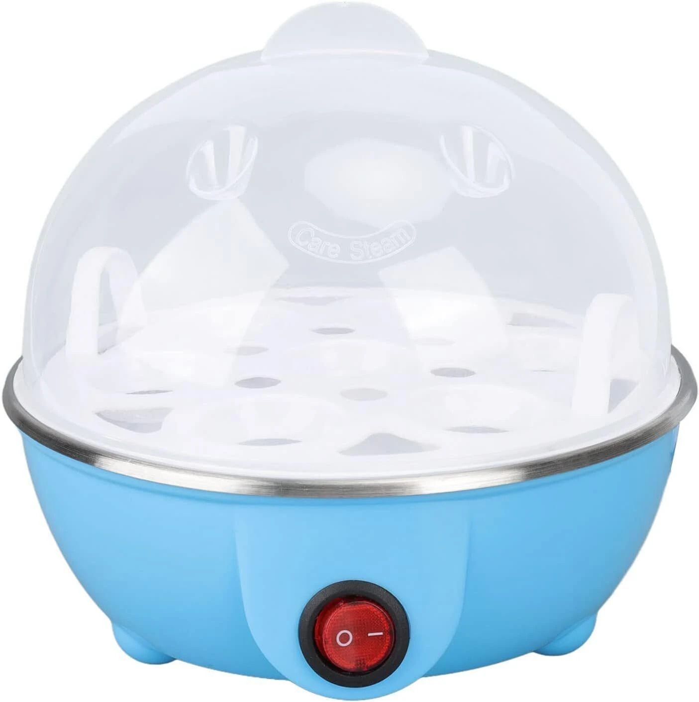 Egg Cooker Plate Poacher Multifunctional Egg Mini Breakfast Machine Large Egg Boiler Electric Automatic Off 7 Egg Poacher For Steaming Cooking Boiling Egg Cooker-image-36