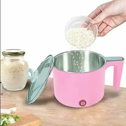 radhe Multifunction Cooking Pot 1.8L Multi-Purpose Cooker Mini Electric Cooker Egg Cooker-picture-44