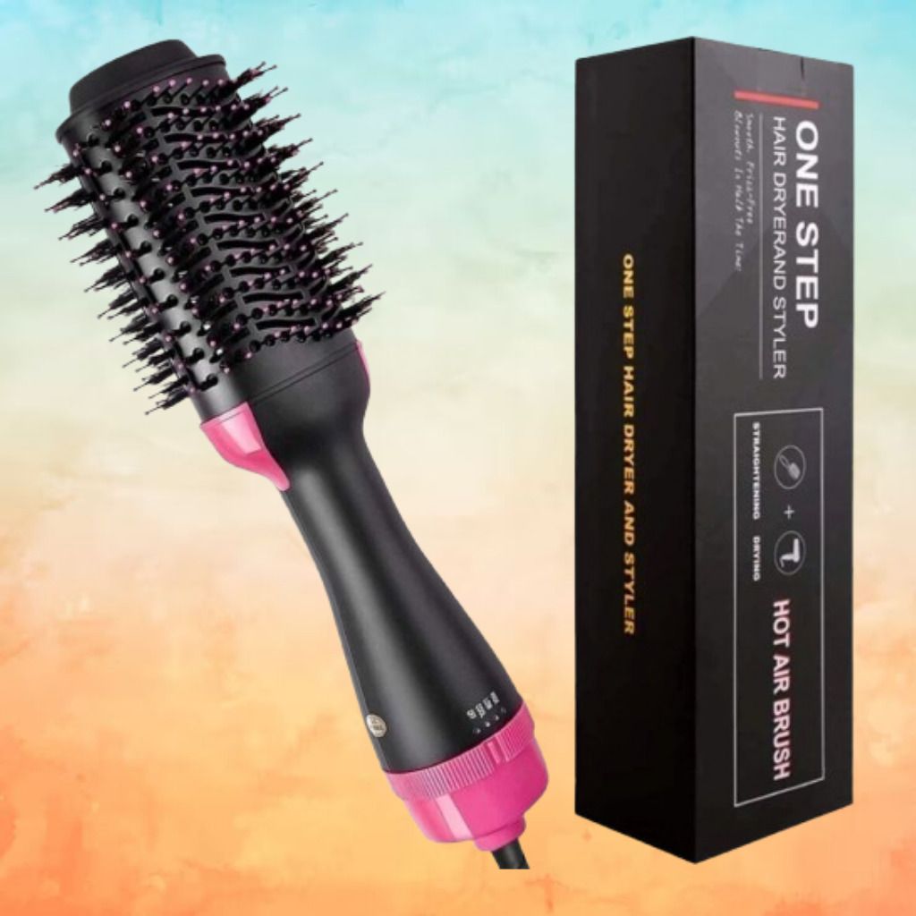NEYZRA Multi Function Hair Brush for Drying and Hair Shaping Electric Hair Styler-image-1