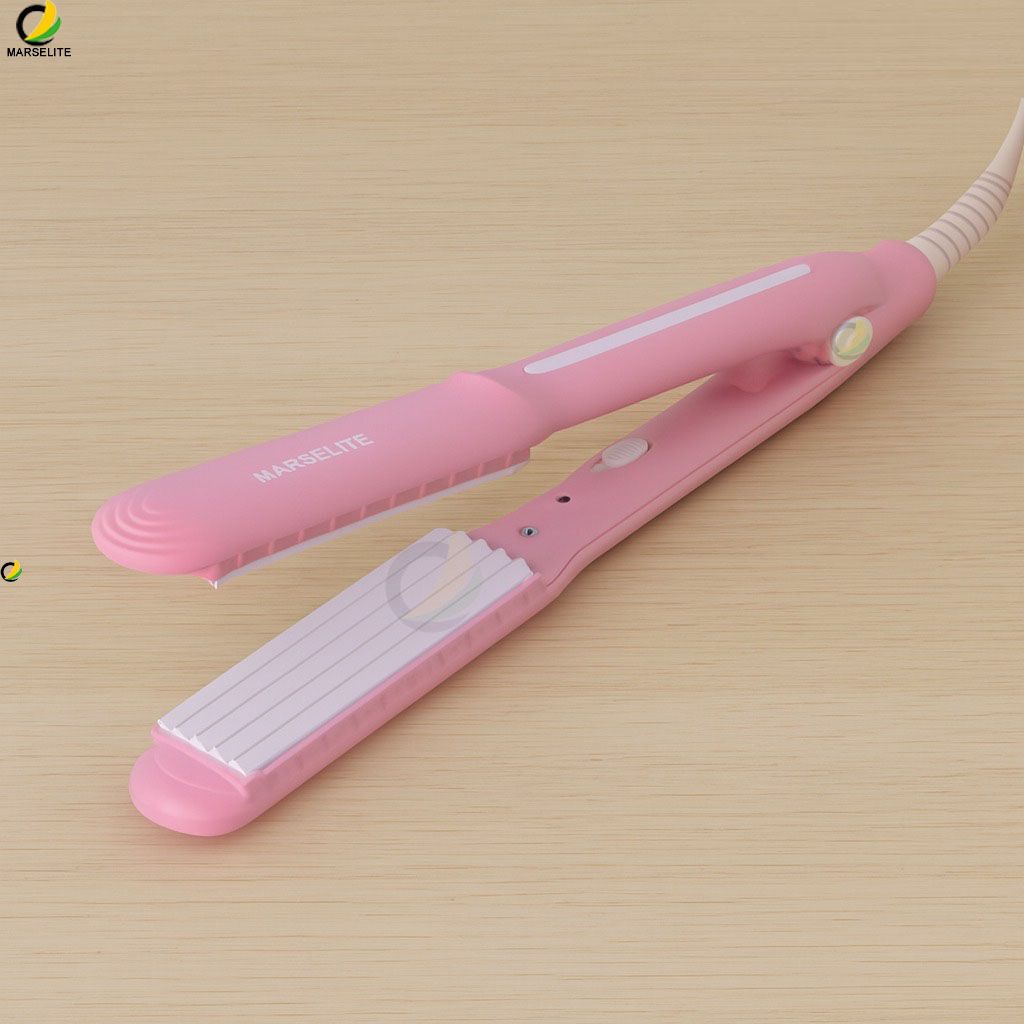 MARSELITE Small Ceramic Hair Crimper for Travel Electric Hair Styler-image-43