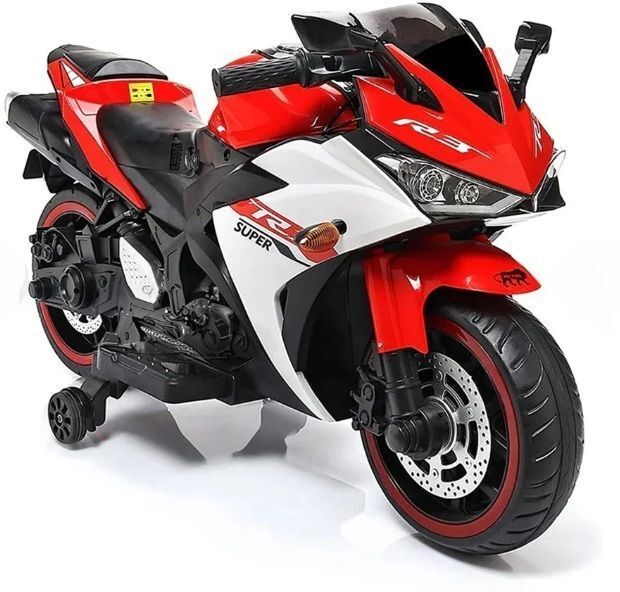 R3 Sports Ride on Battery Bike for 1-7 Year Kids with Bike Battery Operated Ride On-image-10