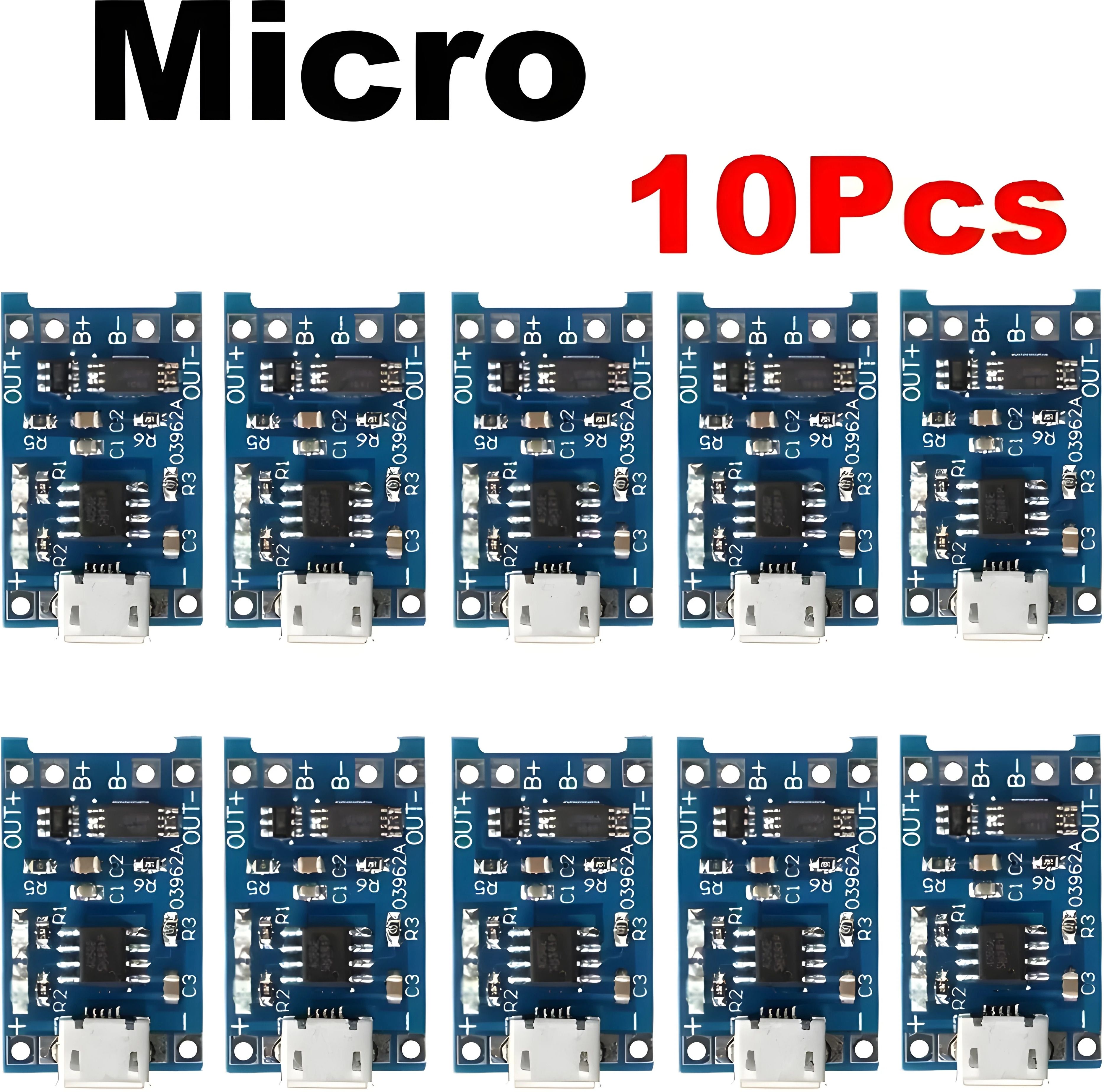 sg flash TP4056 IC 1A Li-Ions Battery Charging Board Micro USB With Current Protection Electronic Components Electronic Hobby Kit-picture-16