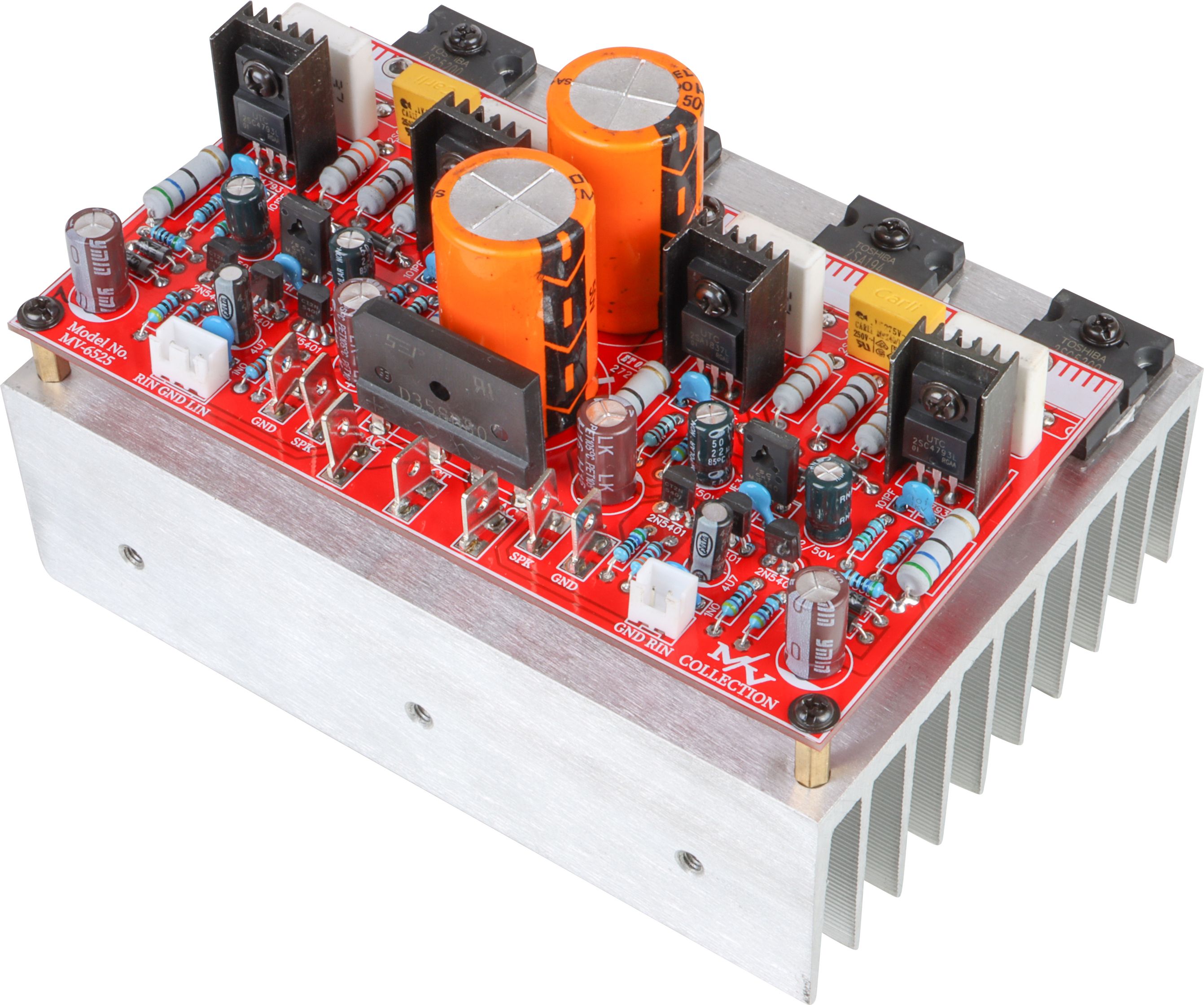 150+150 WATT RMS AMPLIFIER BOARD DOUBLE LAYER PCB Electronic Components Electronic Hobby Kit-image-35