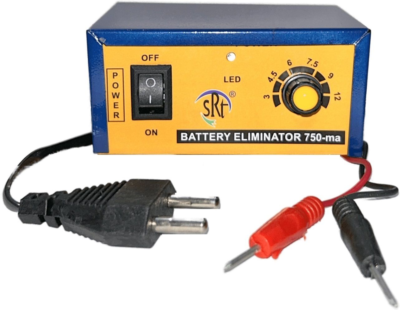 goodsbazaar 0-12 Volt 1 Amp Heavy Battery Eliminator DC Output Voltage Regulated Power Supply 0-12 Volt DC Battery Eliminator SMPS Power Supply Mobile Booster Jhatka Machine-picture-19