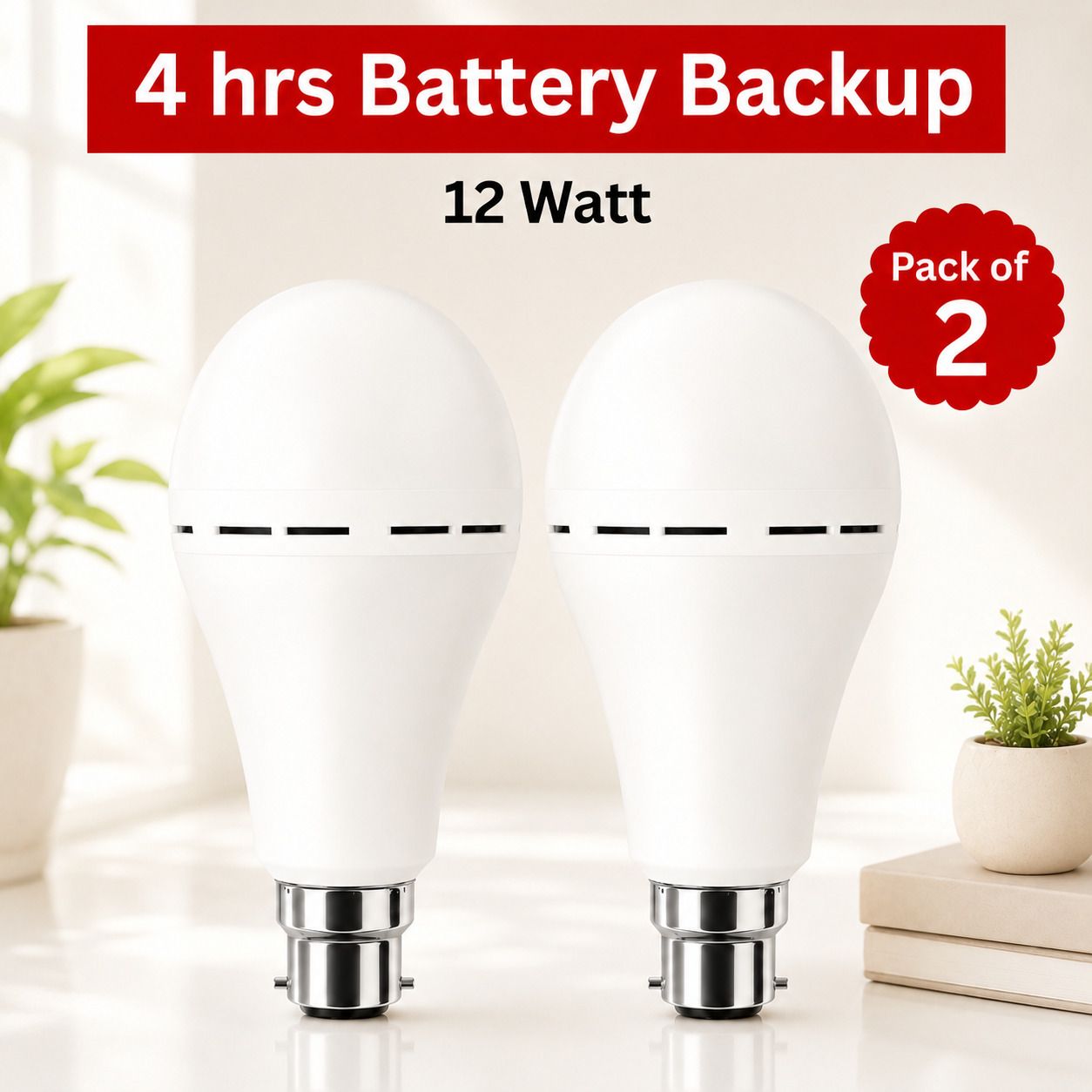 12W Power Backup Bulb 4 hrs Bulb Emergency Light-image-25