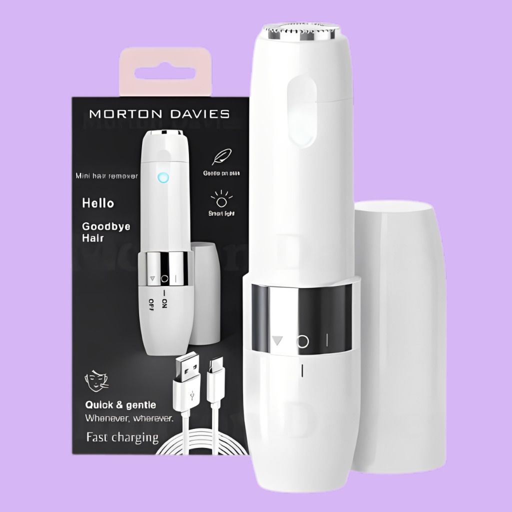 MAXISMART Premium Rechargeable Facial Hair Grooming Tool for Women Daily Cordless Epilator-image-13