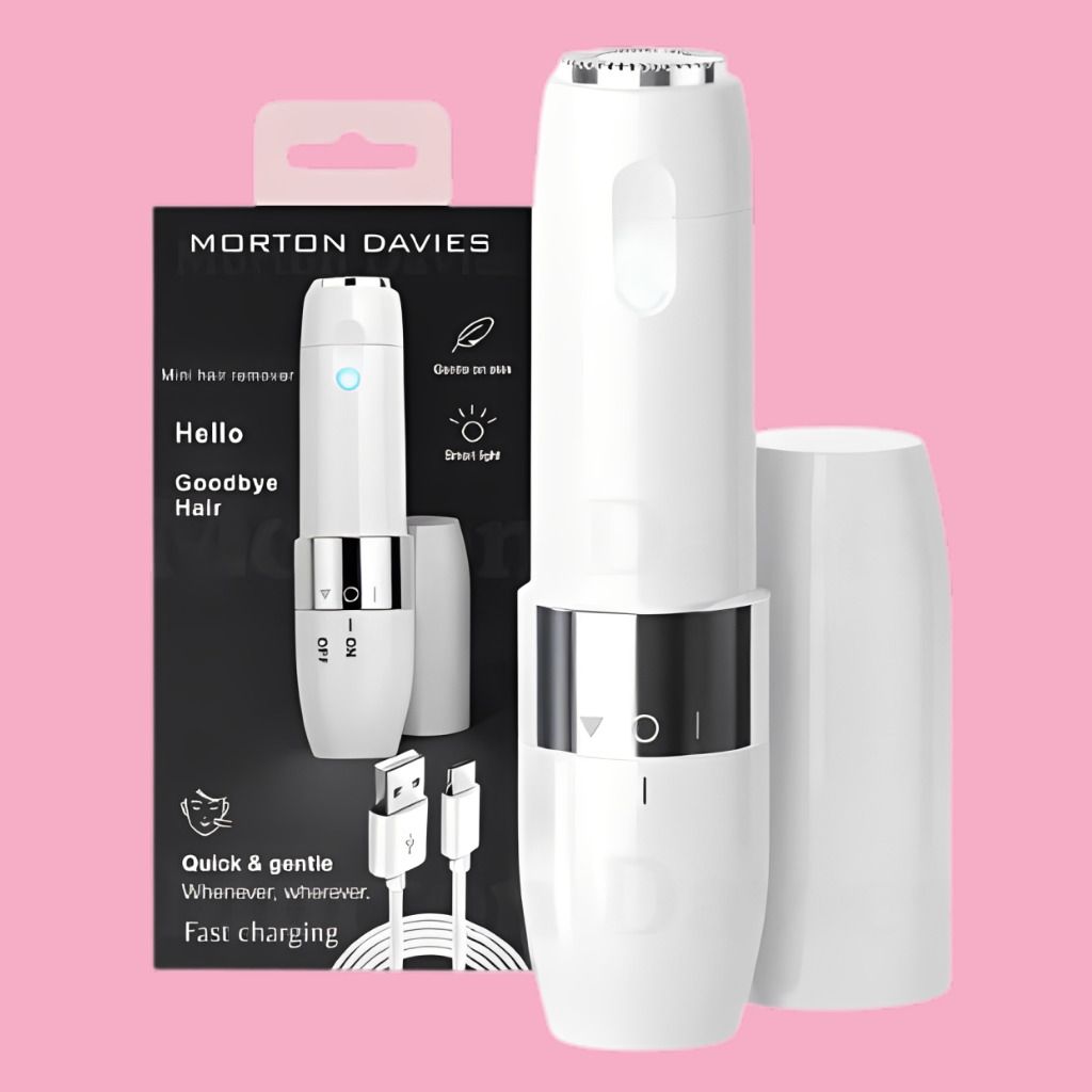 MAXISMART Rechargeable Precision Face Hair Grooming Tool for Women Cordless Epilator-image-35