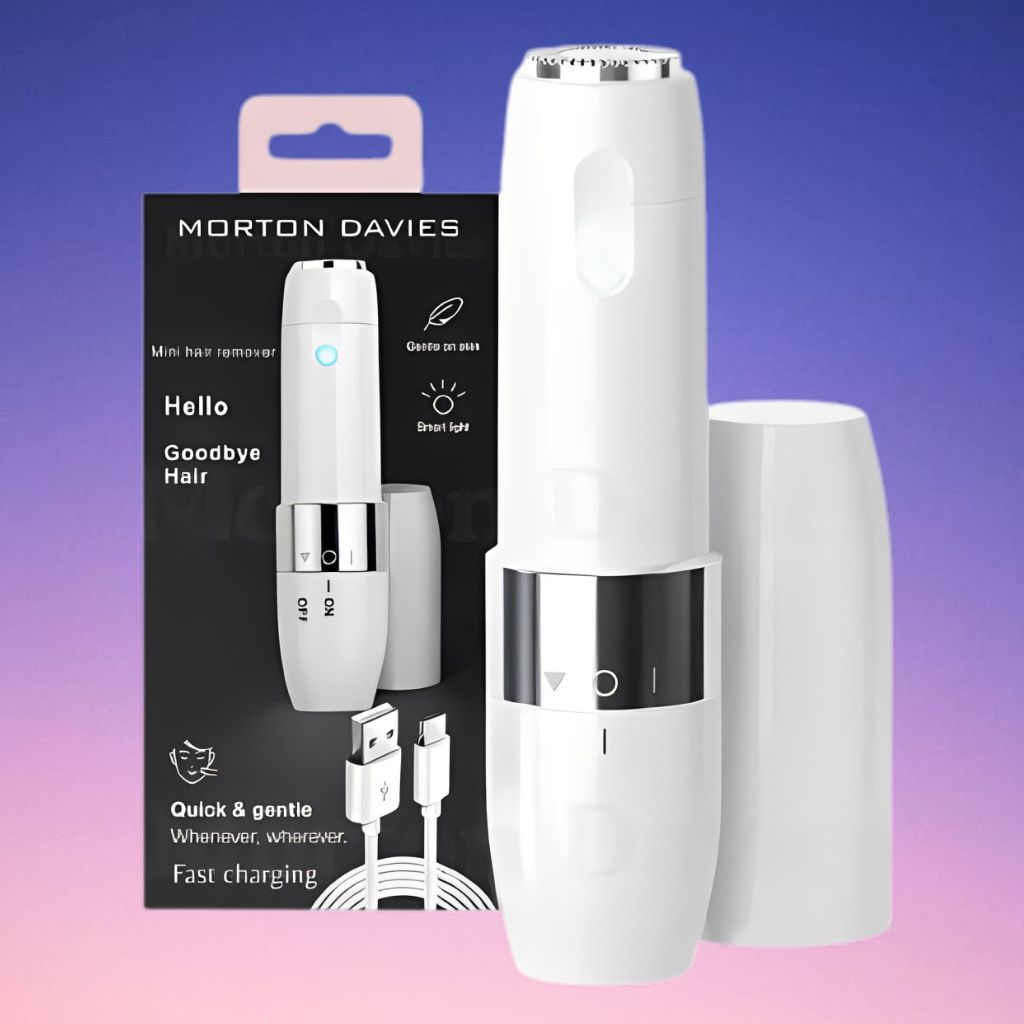 MAXISMART Everyday Facial Hair Trimmer for Women Rechargeable Precision Tool Cordless Epilator-image-21
