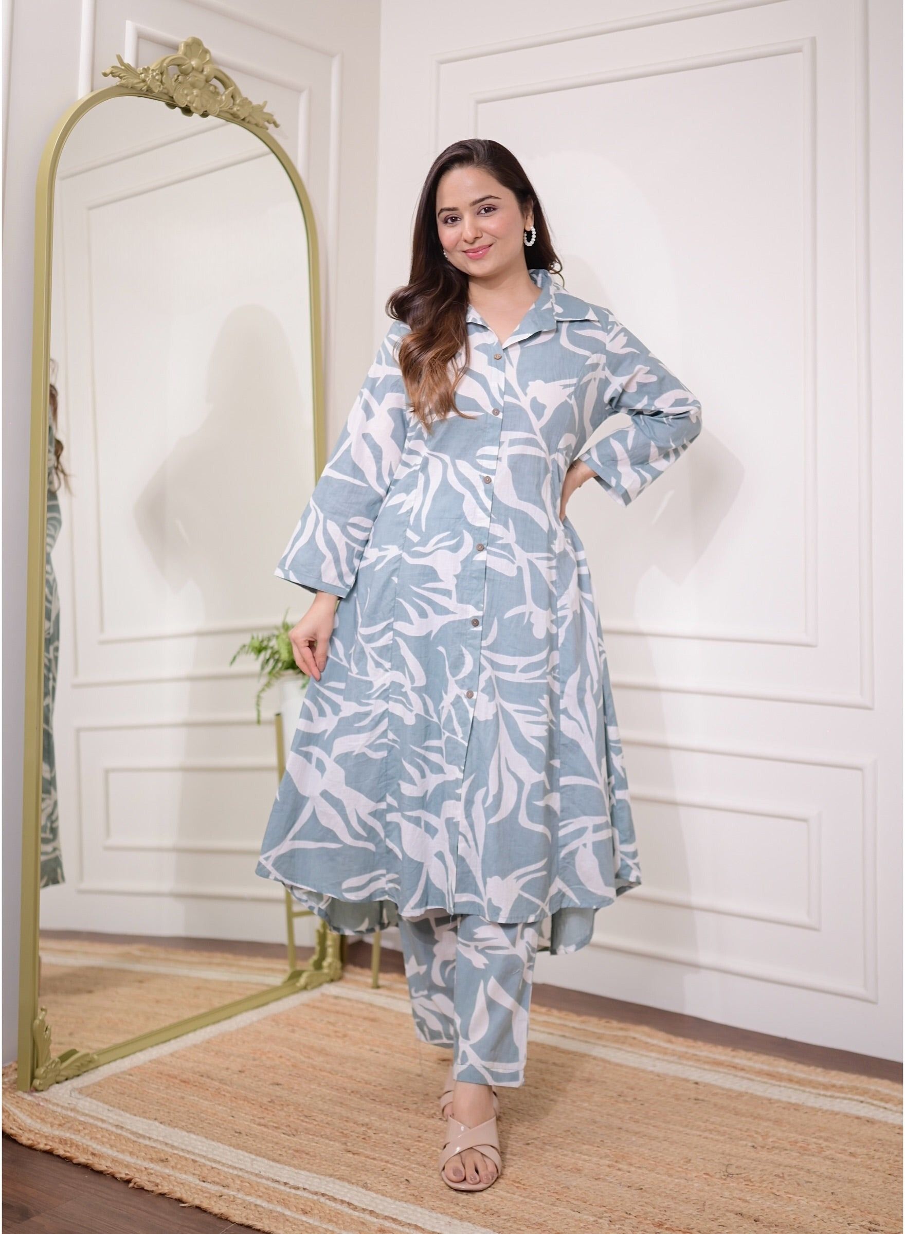sijopa Tunic Palazzos Co-ords Set-picture-10