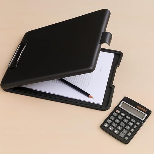 aquatide Durable Plastic Exam Writing Pad Clipboard for Notes and Documents-picture-11