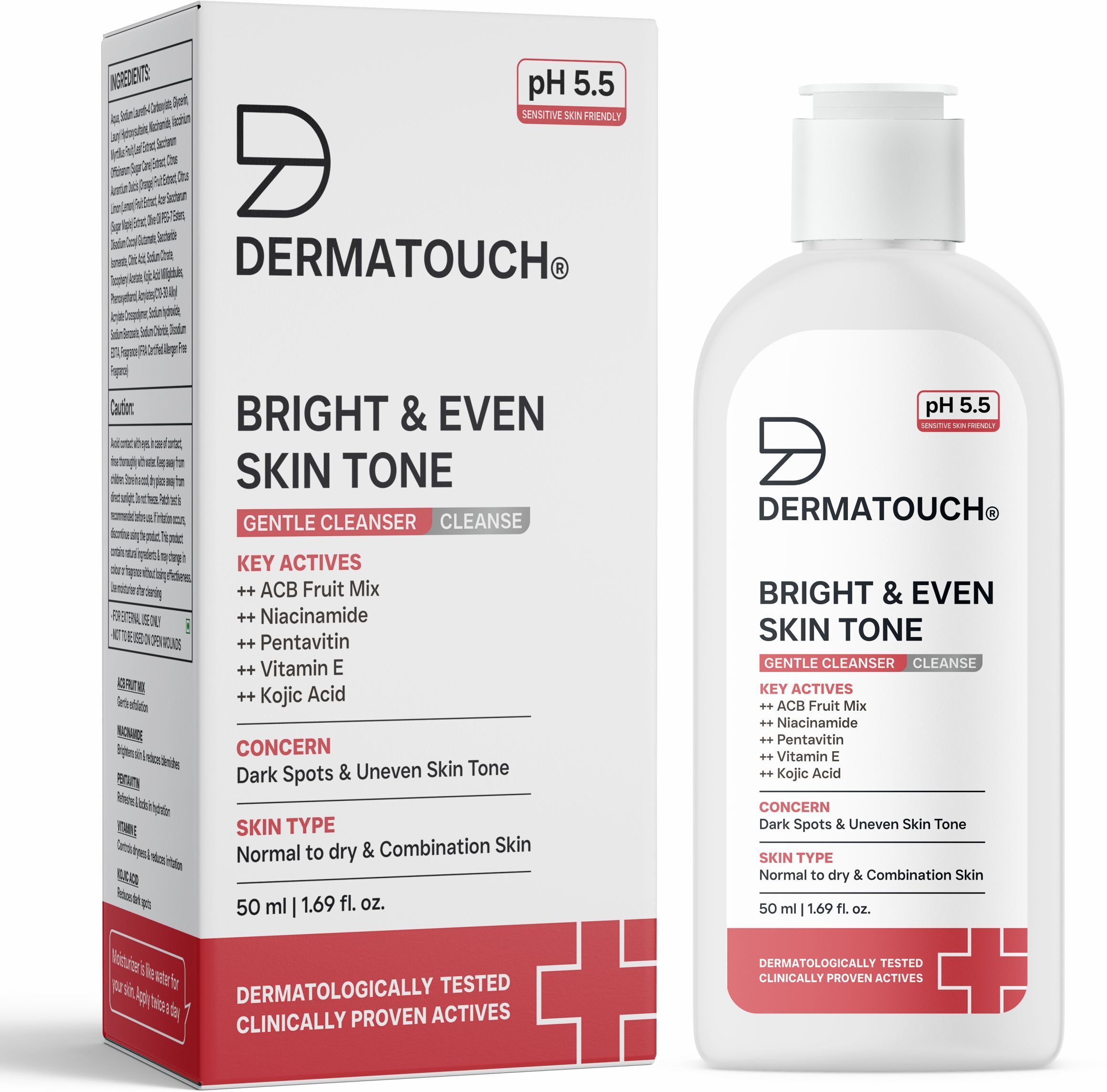 Bright & Even Skin Tone Gentle Cleanser | Helps Reduce Dark Spots & Uneven Tone | pH 5.5 Daily Face Wash-image-41