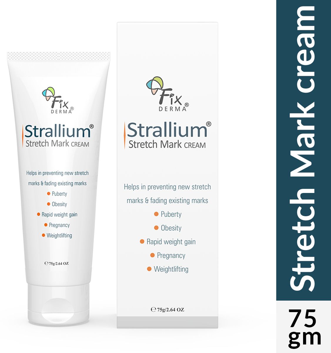 Fixderma Strallium Stretch Mark Cream, Removes Pregnancy stretch marks, thighs & all body parts-picture-11