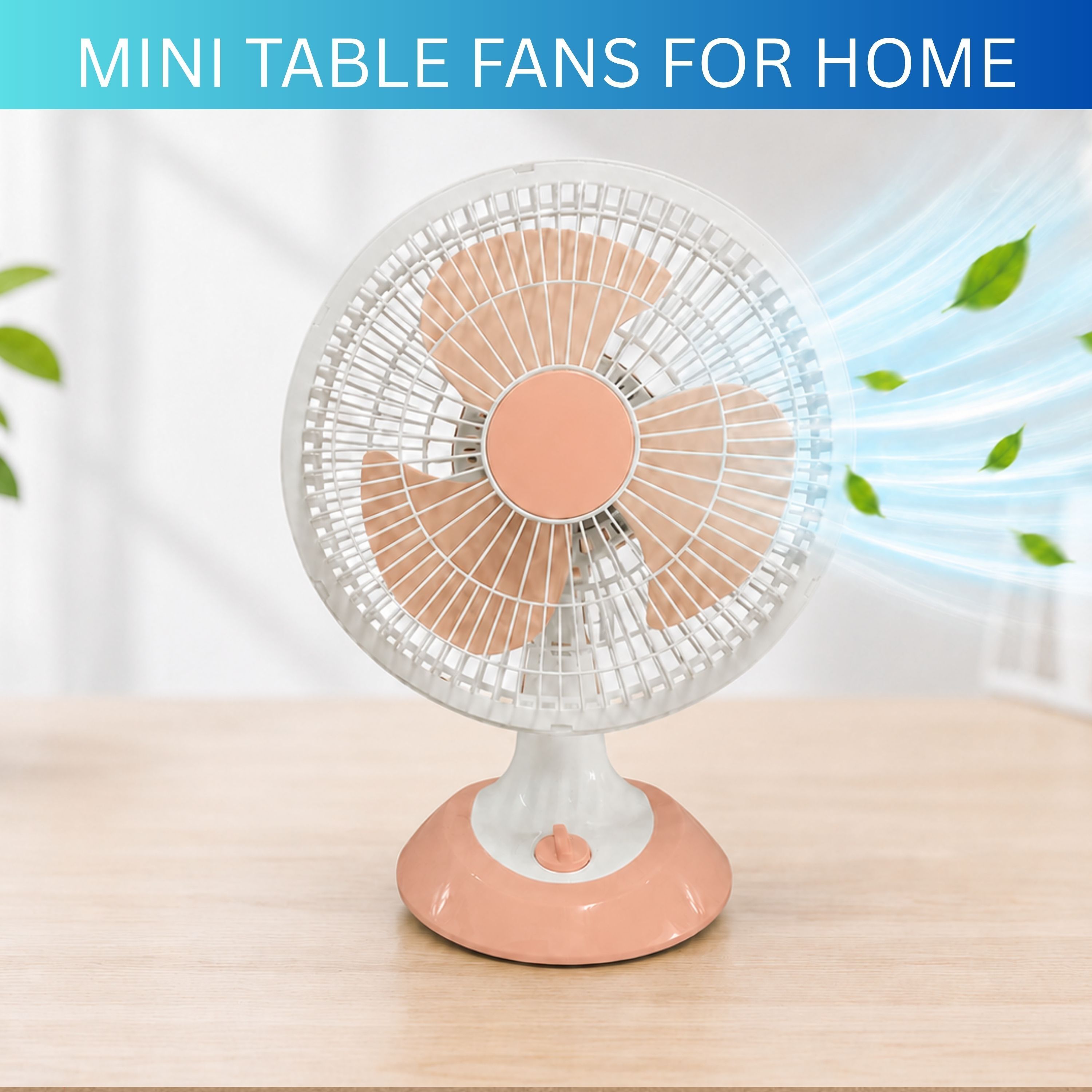 portable high-speed table fan with convenient wall mount option sb402 silent operation 300 mm table fan