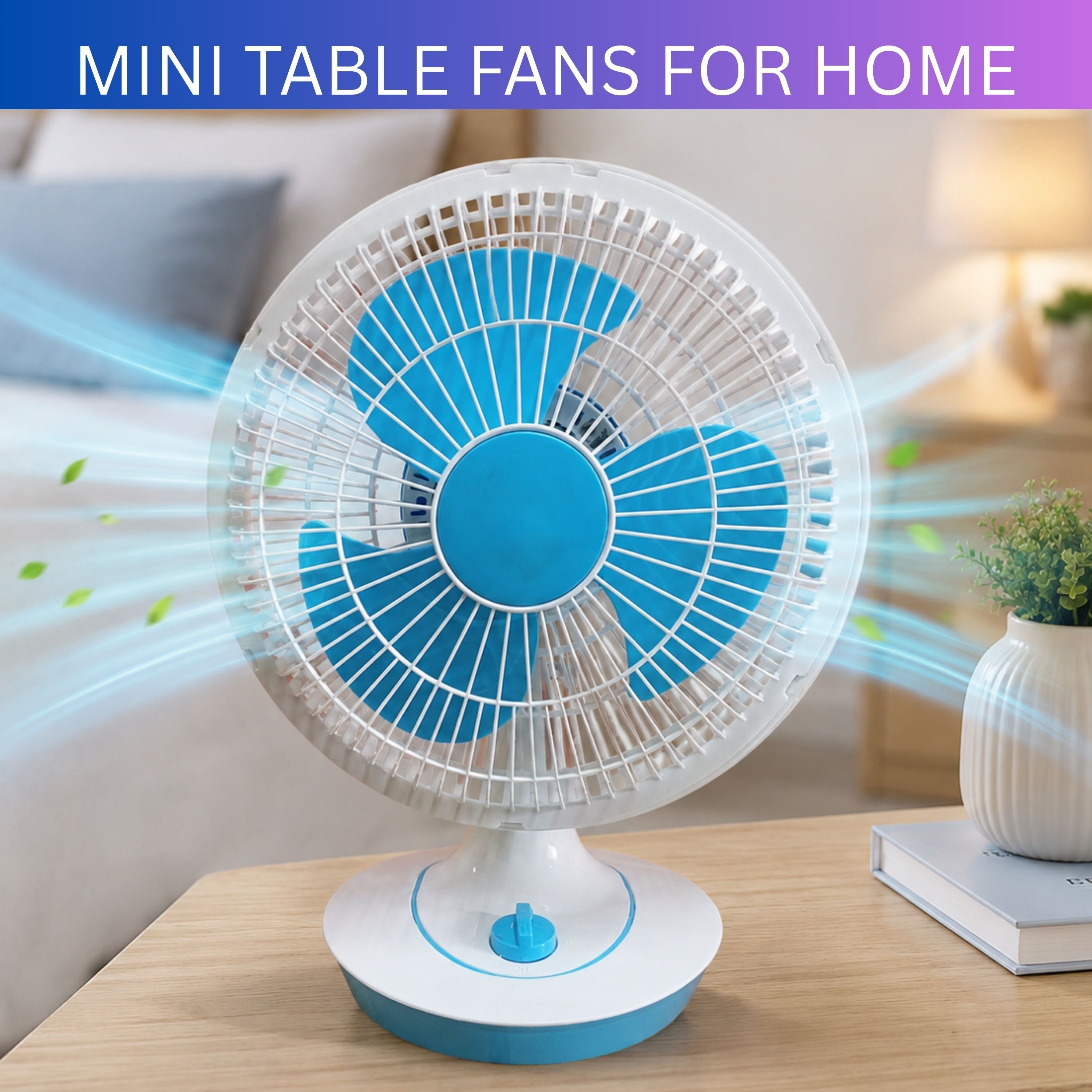 powerful high-speed table & wall mount fan for home and office use dd327 silent operation 300 mm table fan