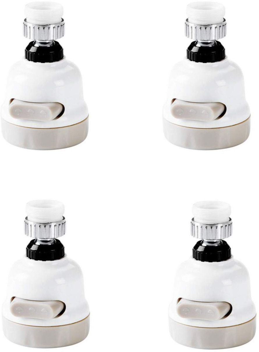 INDOROX 3 MODE Combo of 4 - 360 Instant Hands-Free Faucet Swivel Spray Sink Hose hose spray Nozzle Cock Flexible Sprayer Water Extender Aerator Foam Flow FaucetNozzle Stainless Steel Jet Saver Tap Filter Basin Mixer turbo flex-60 Model Number Rotate Kitchen Saving Spout Shower Bathroom Accessories for Pillar flex Single Handle Pillar Tap Faucet-picture-13