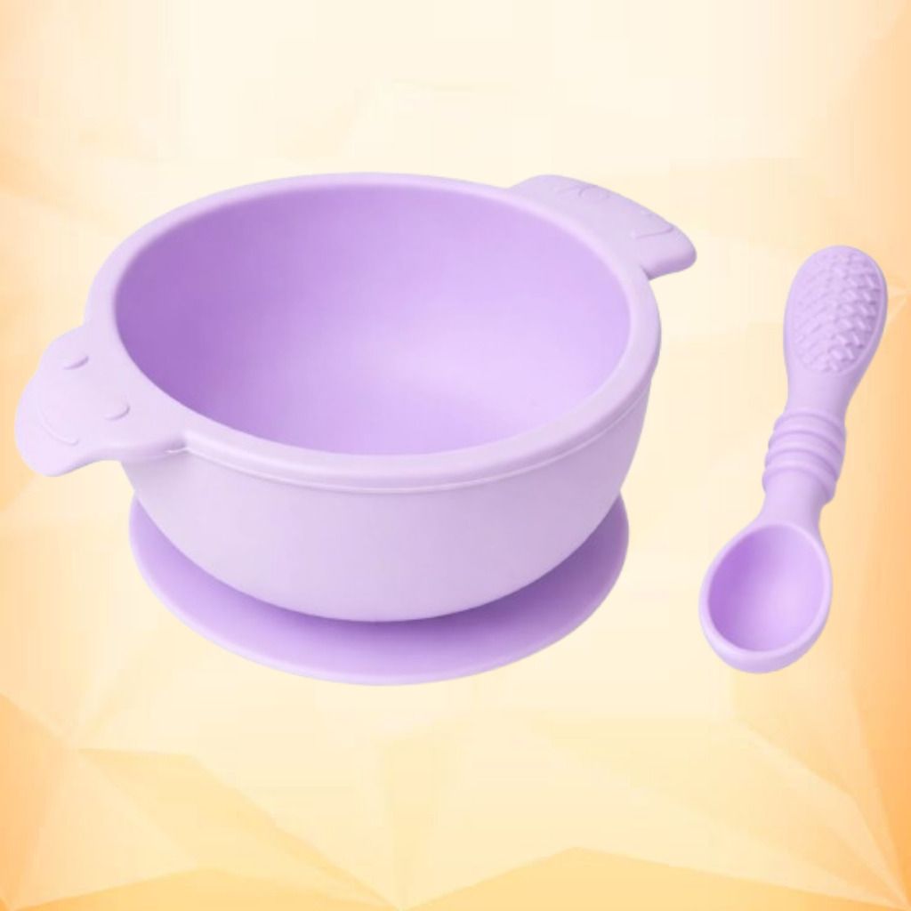 arivya Lightweight Silicone Baby Bowl with Strong Grip Base - sillicon-picture-26