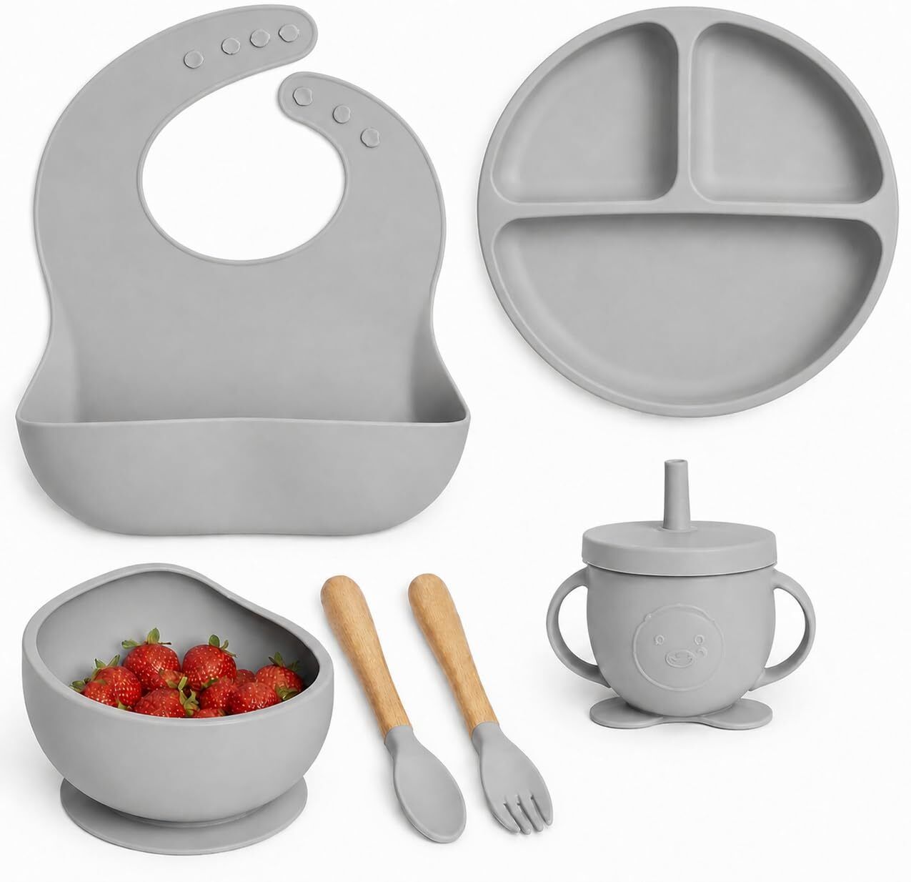 Silicone Baby Feeding Set | BPA-Free Baby Dinner Set - Silicone-image-31