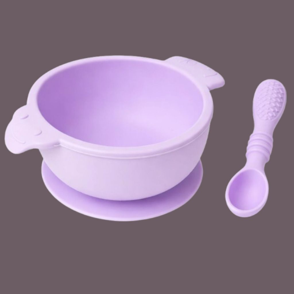arivya Stable Silicone Baby Bowl with Deep Food Storage Design - sillicon-picture-24