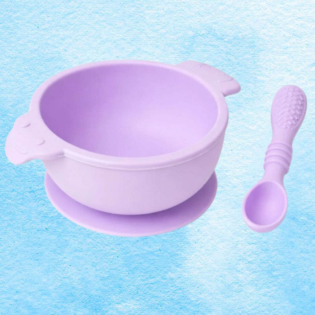 arivya Baby Feeding Silicone Bowl with Secure Suction Grip - sillicon-picture-36