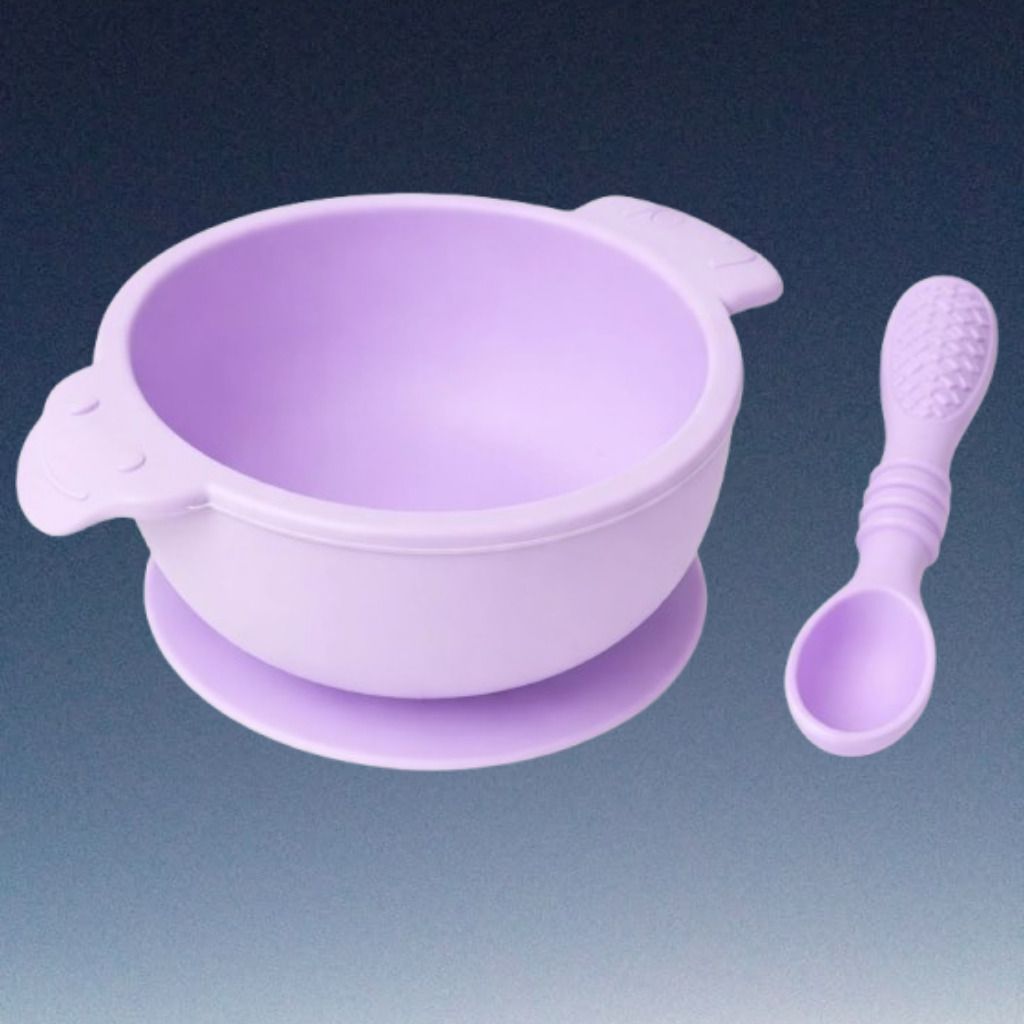 arivya Easy Clean Silicone Baby Feeding Bowl with Deep Inner Curve - sillicon-picture-28