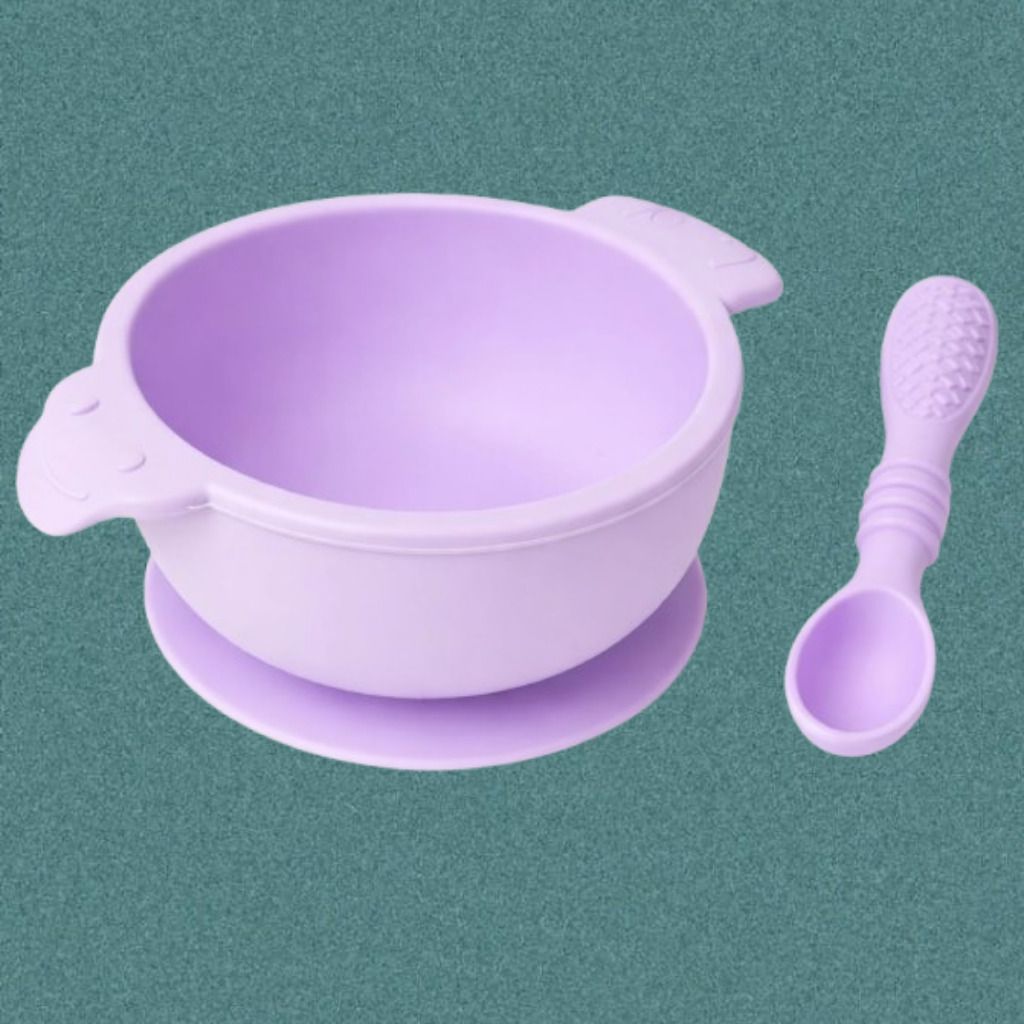 arivya Smooth Finish Silicone Baby Bowl with Stable Base Grip - sillicon-picture-10