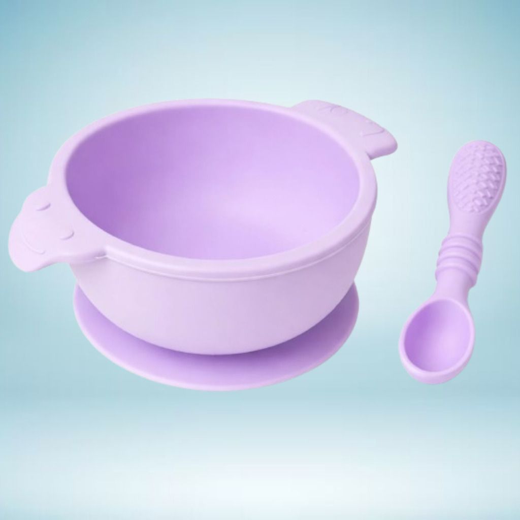 arivya Anti Slide Silicone Bowl for Baby Feeding and Training - sillicon-picture-19