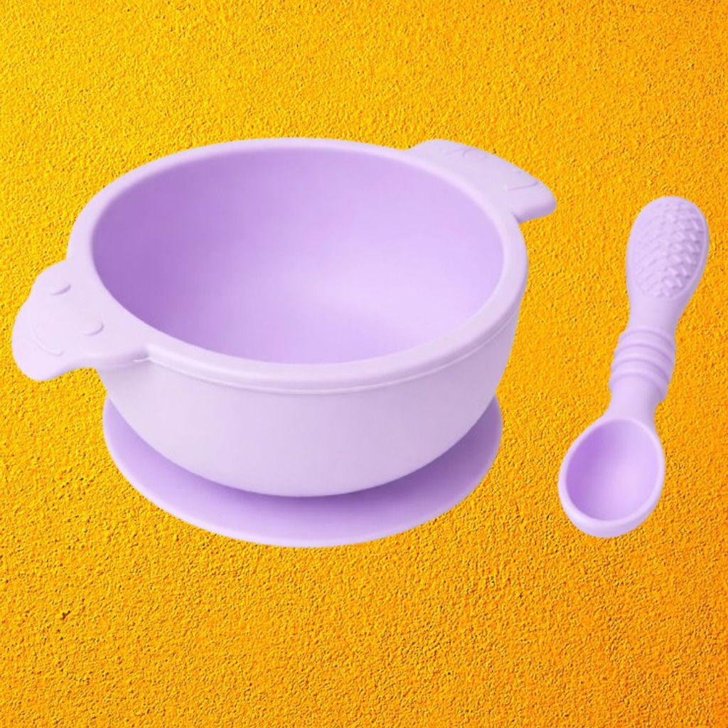 arivya Easy Clean Silicone Feeding Bowl for Baby Meals - sillicon-picture-39