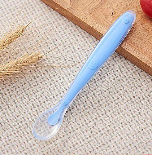 Baby Premium BPA Free Silicone Easy Feeding Spoon For Kids - Silicone-image-27