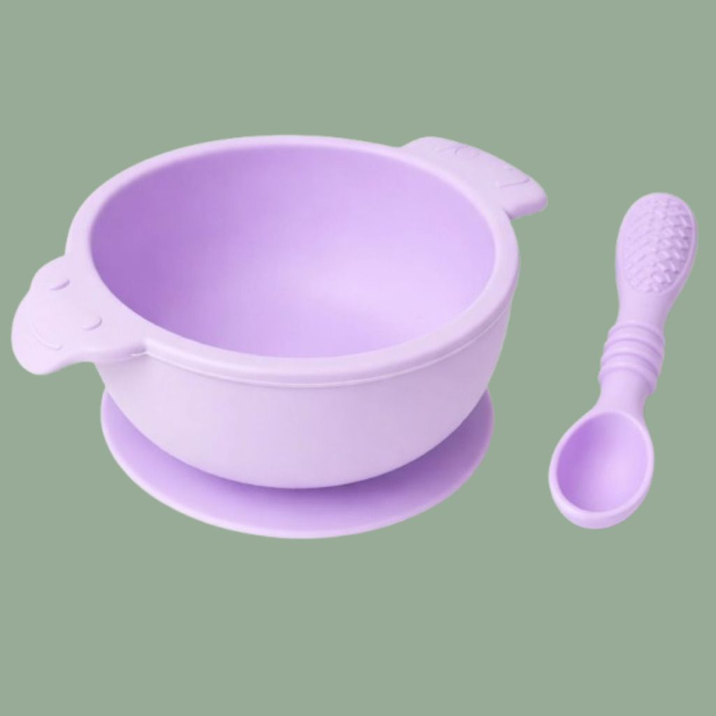 arivya Strong Suction Silicone Bowl for Baby Food Serving - sillicon-picture-41