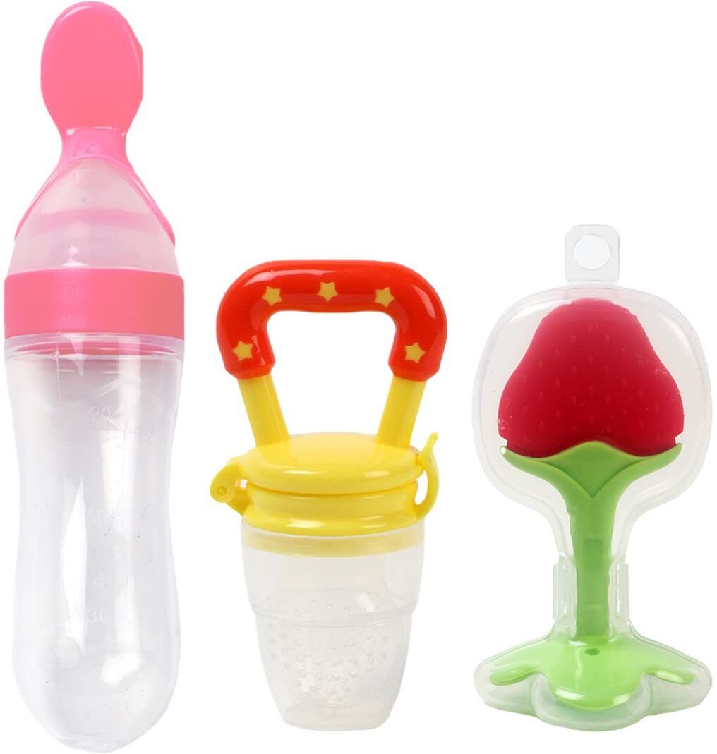 ghlarjaisa Silicone Feeding Milk Bottle & Baby Fruit feeder & Teether Teether and Feeder-picture-18