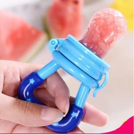 Baby Pacifier Food Feeder Silicone Fresh Fruit Nibbler Feeding Safe for baby Feeder-image-22