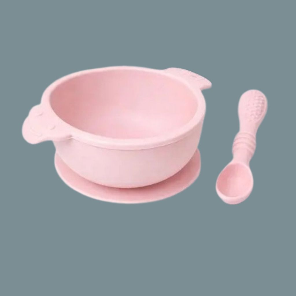Suction Lock Silicone Bowl for Stable Baby Feeding - sillicon-image-40