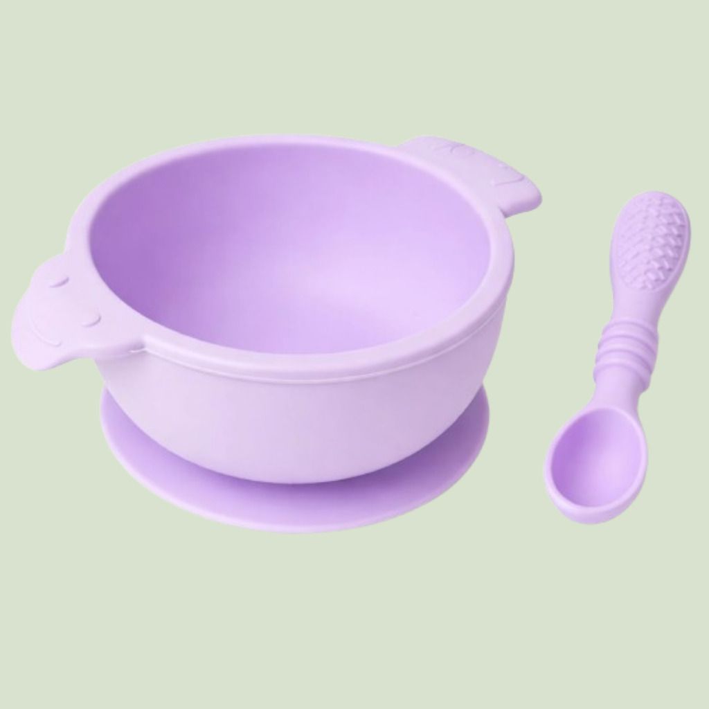 arivya Strong Grip Silicone Feeding Bowl for Babies - sillicon-picture-14