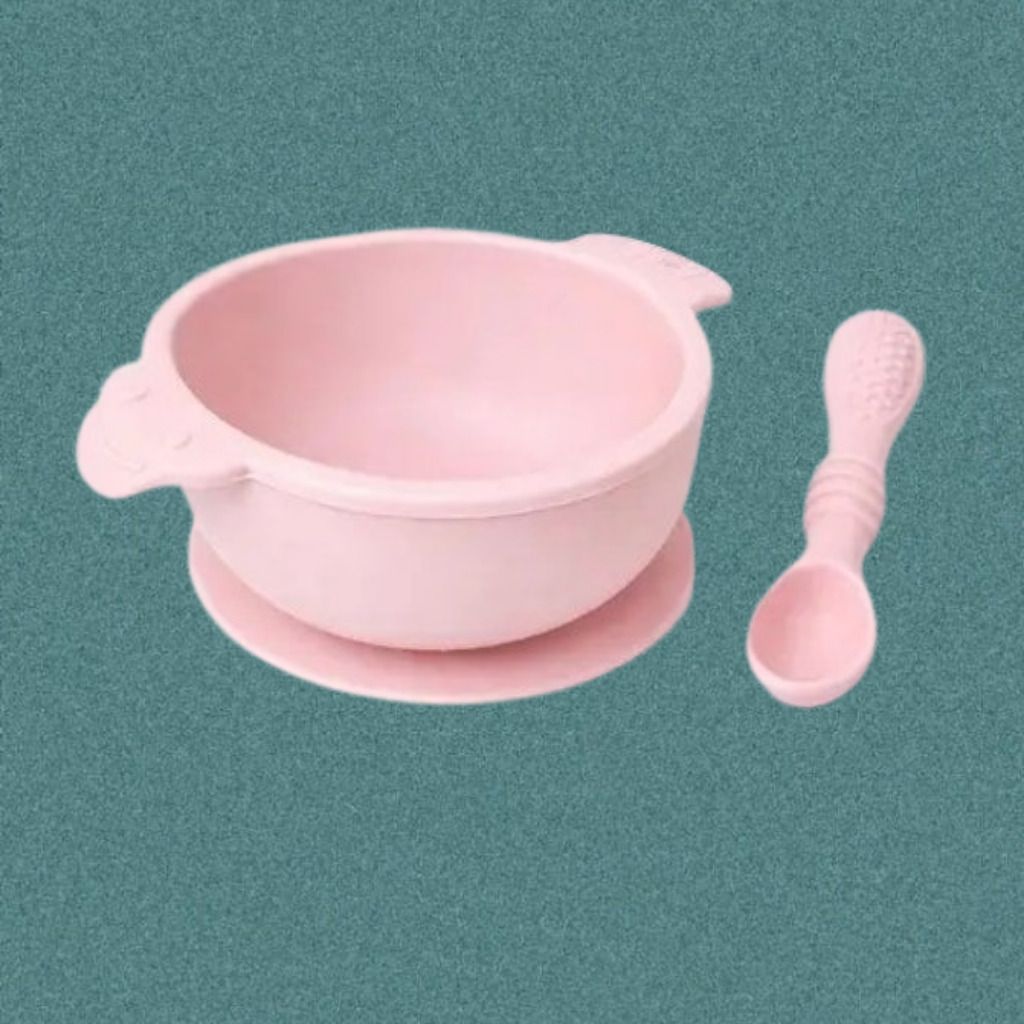 Suction Base Silicone Bowl for Mess Free Baby Feeding - sillicon-image-4
