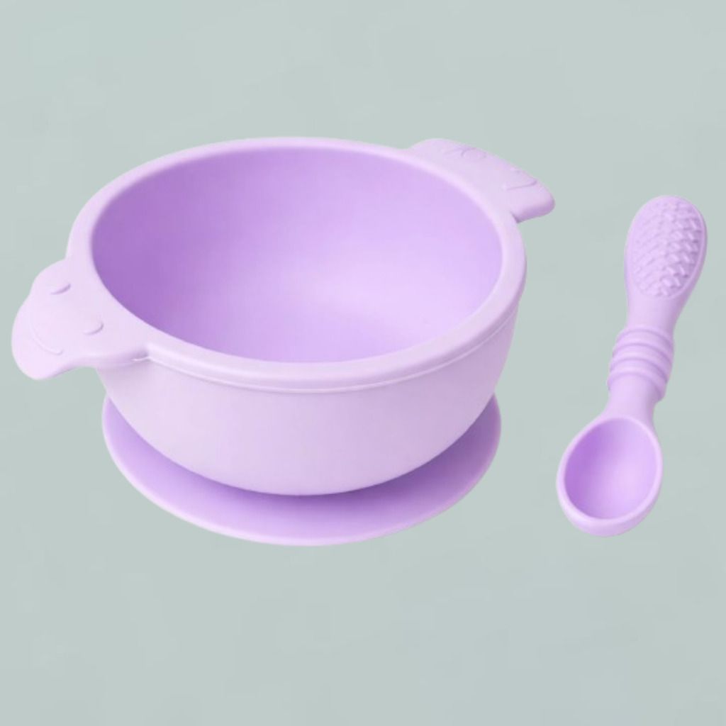 arivya Easy Use Silicone Baby Bowl with Strong Hold Base - sillicon-picture-35