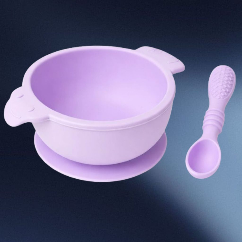 arivya Anti Spill Silicone Baby Feeding Bowl with Strong Suction Grip - sillicon-picture-12