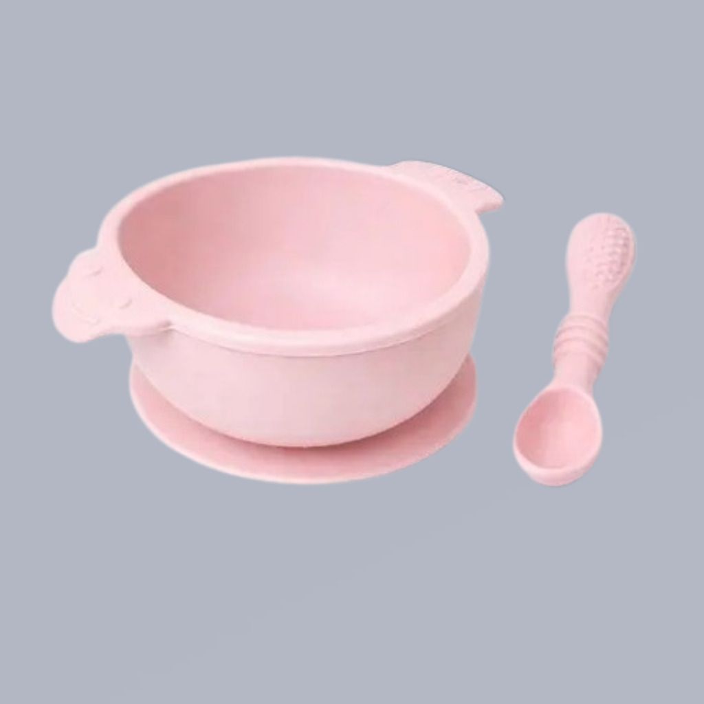arivya Anti Slide Baby Feeding Silicone Bowl for Table Use - sillicon-picture-34