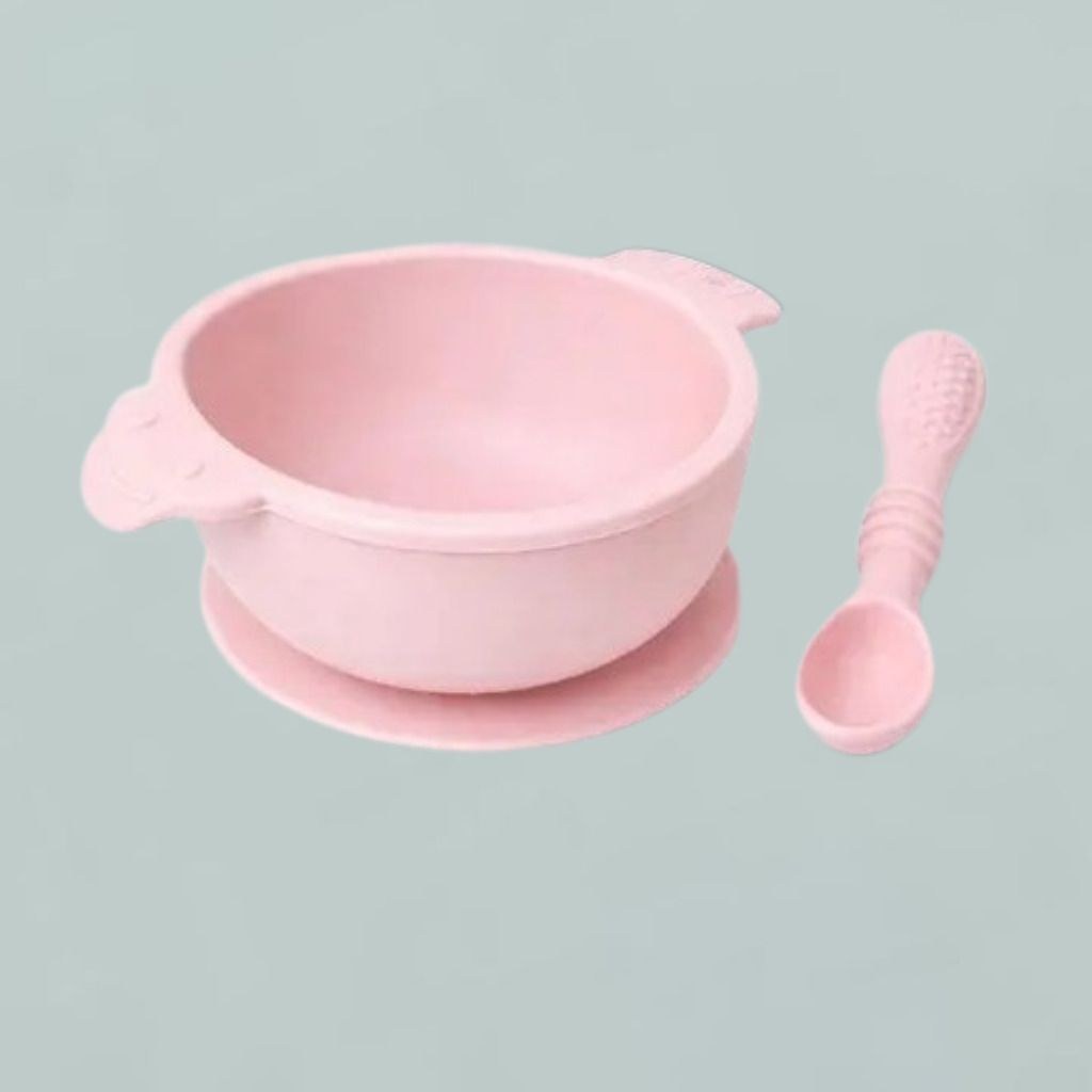 arivya Anti Spill Baby Silicone Feeding Bowl with Strong Suction Bottom - sillicon-picture-25