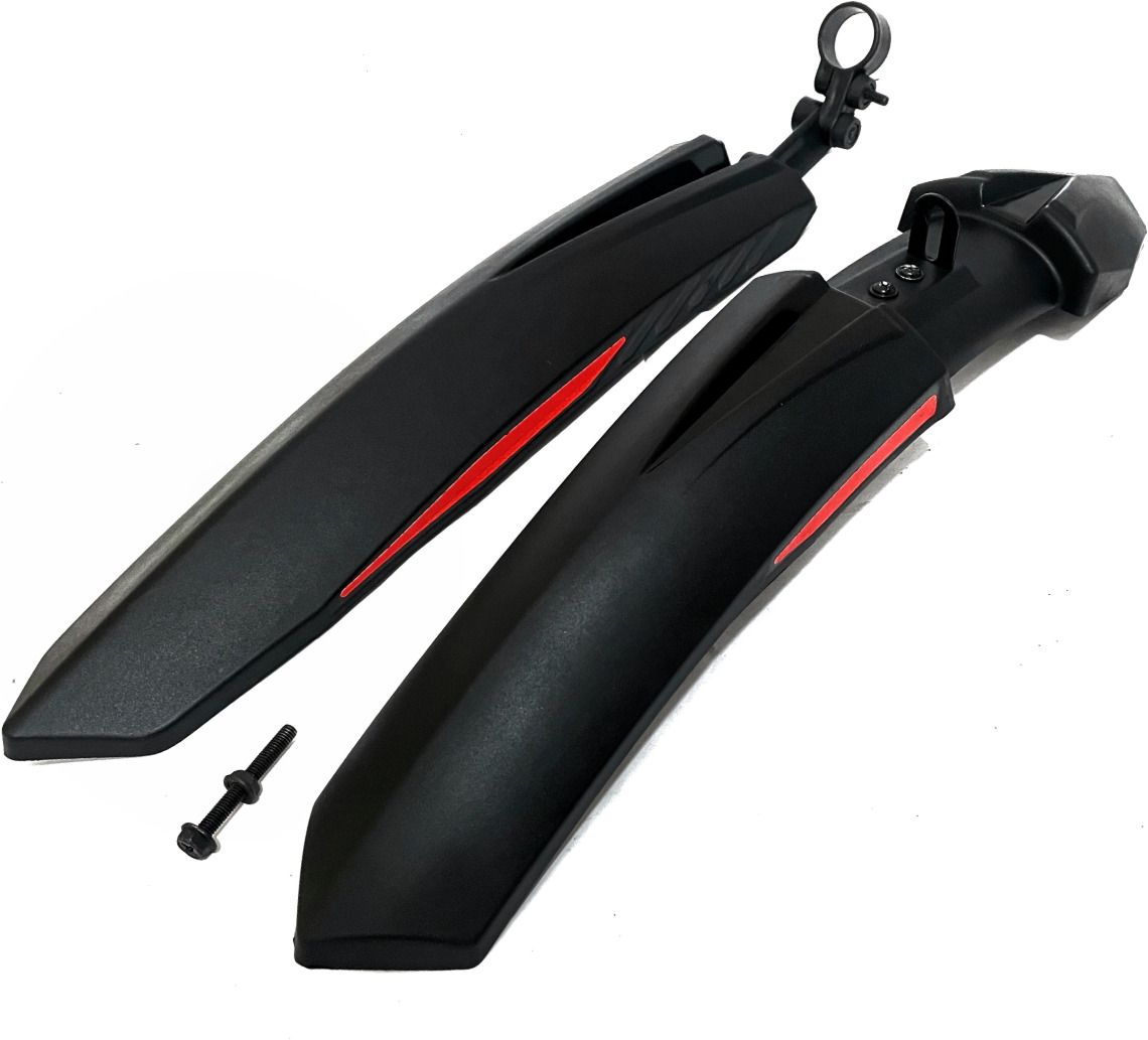 Strom Red Mounting Clump Full Length Front & Rear Fender-image-39