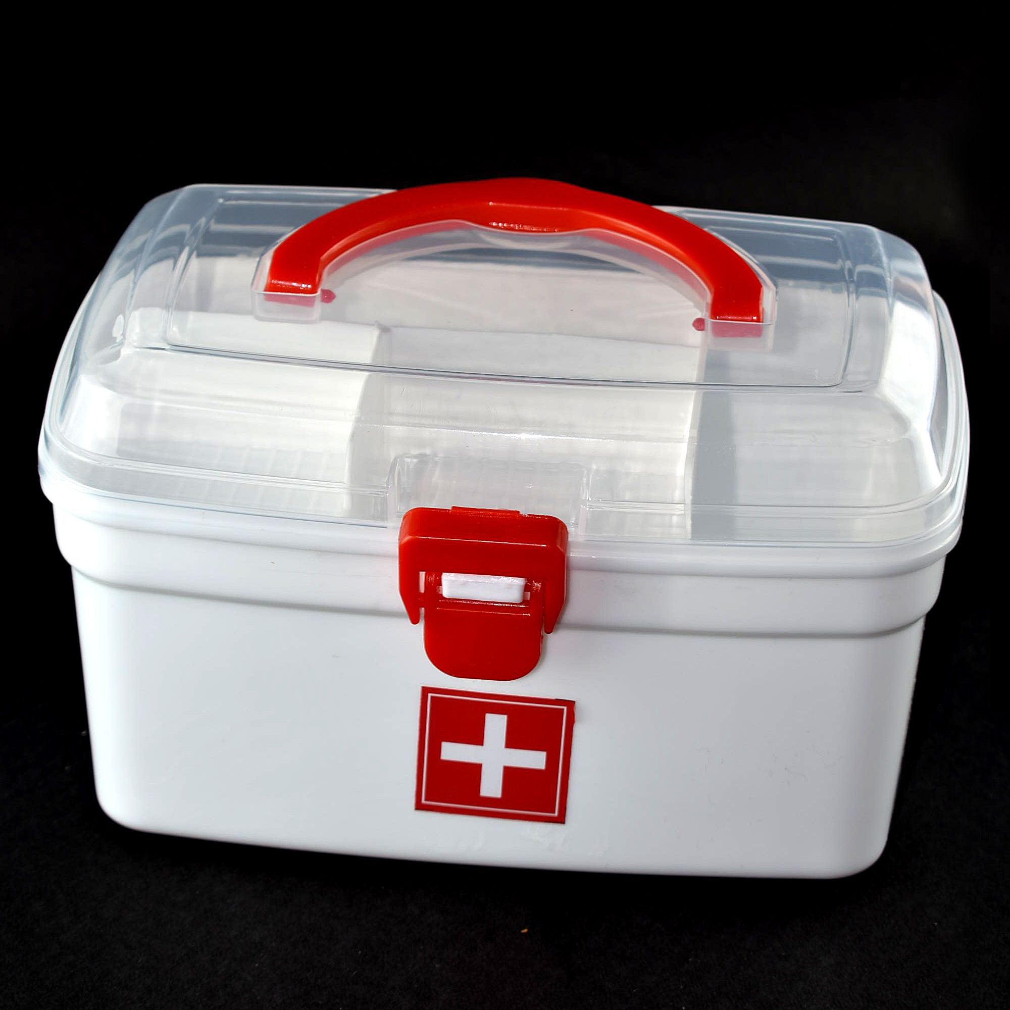 14 Multi-purpose health care family emergency portable medicine utility storage box Pill Box