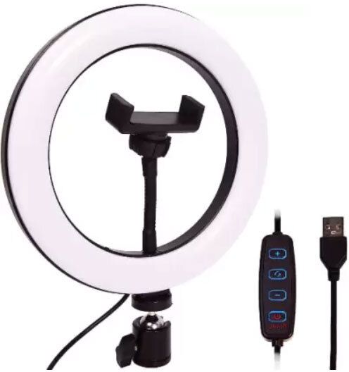 G2L LED Light 10 Inch Phone Holder Without Tripod Stand Ring Light Ring Flash-image-14