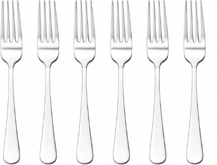 omkarixa Table Forks for Dining, Home & Restaurant Use Stainless Steel Dinner Fork, Dessert Fork, Salad Fork, Fruit Fork Set-picture-1