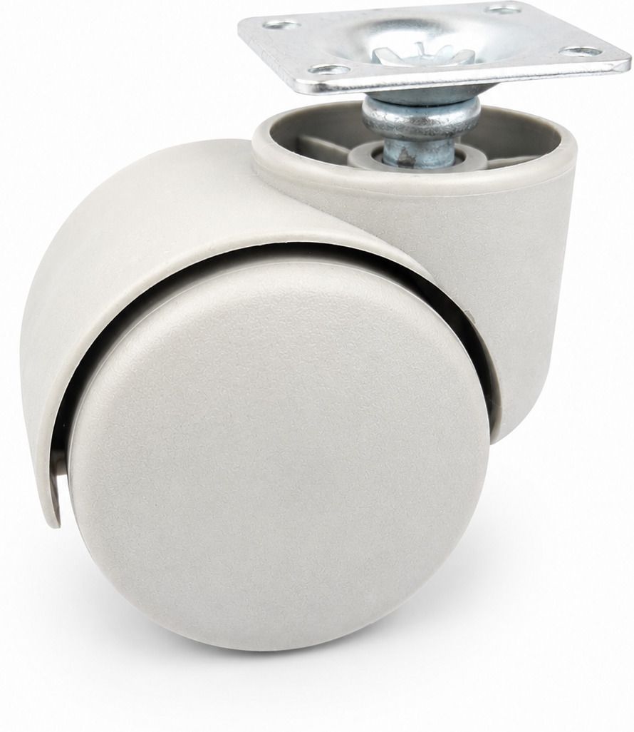 Durable plastic wheel with strong metal stem Appliance Furniture Caster-image-34