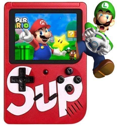CHG (Special Edition New 2024) SUP 400-in-1 Game Video Game for Kids Handheld 8 GB with Super Mario, DR Mario, Mario, Contra, Turtles, Tank, Bomber Man Total 400 Games-image-10