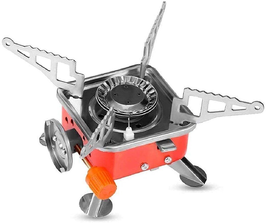 Portable camping Mini Stove for Picnic/Outdoor/Camping dx38 Stainless Steel Manual Gas Stove-image-17