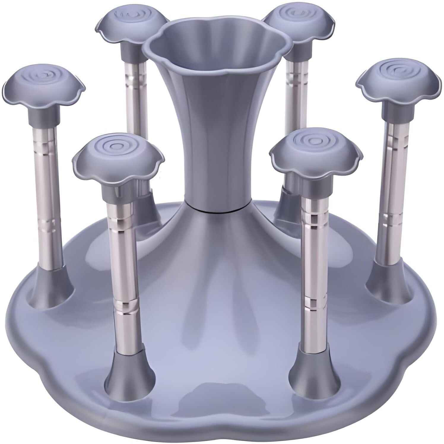 Deluxe Glass Stand_Silver Plastic Glass Holder-image-23