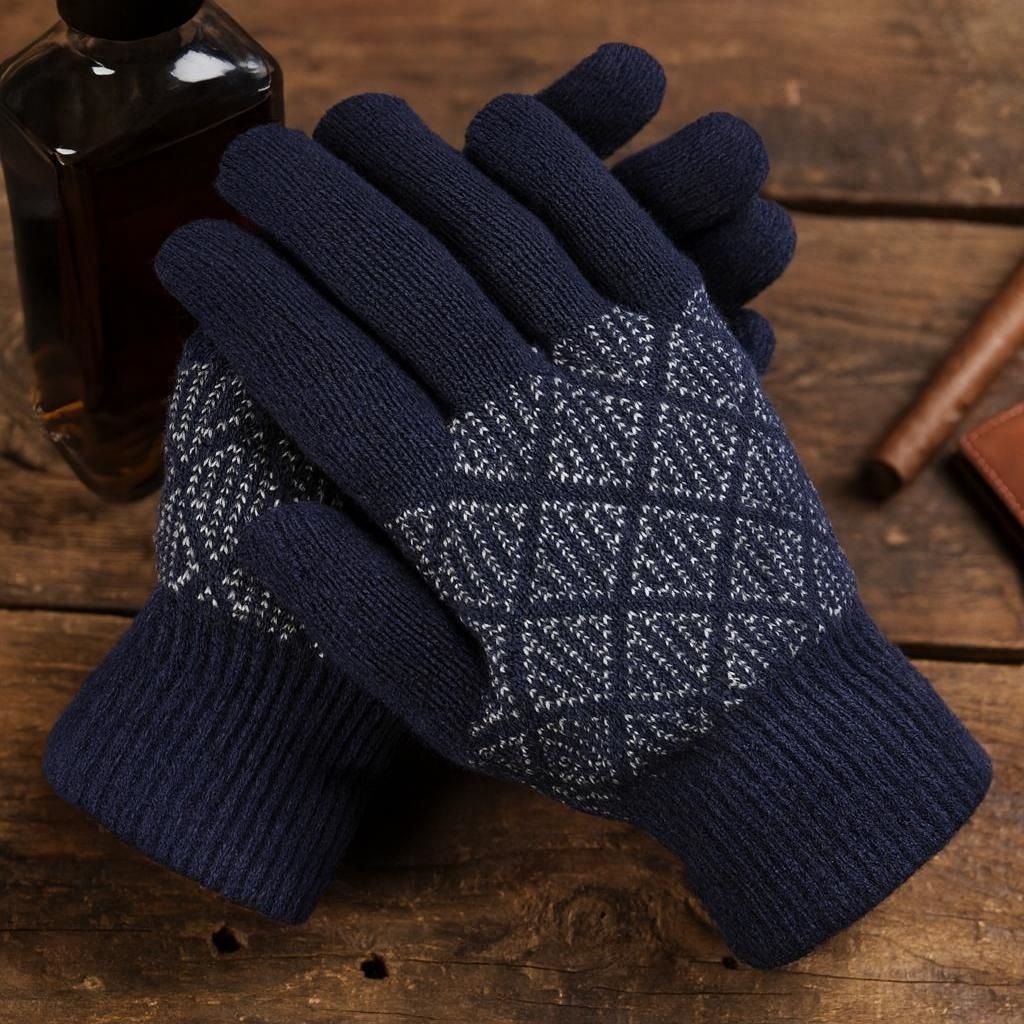 loom legacy Checkered Winter Men Gloves-picture-31