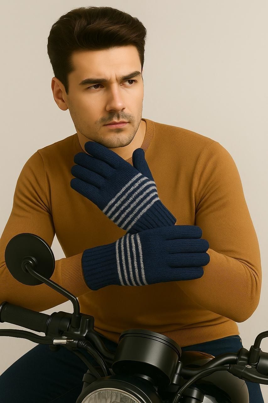 loom legacy Striped Winter Men Gloves-picture-10