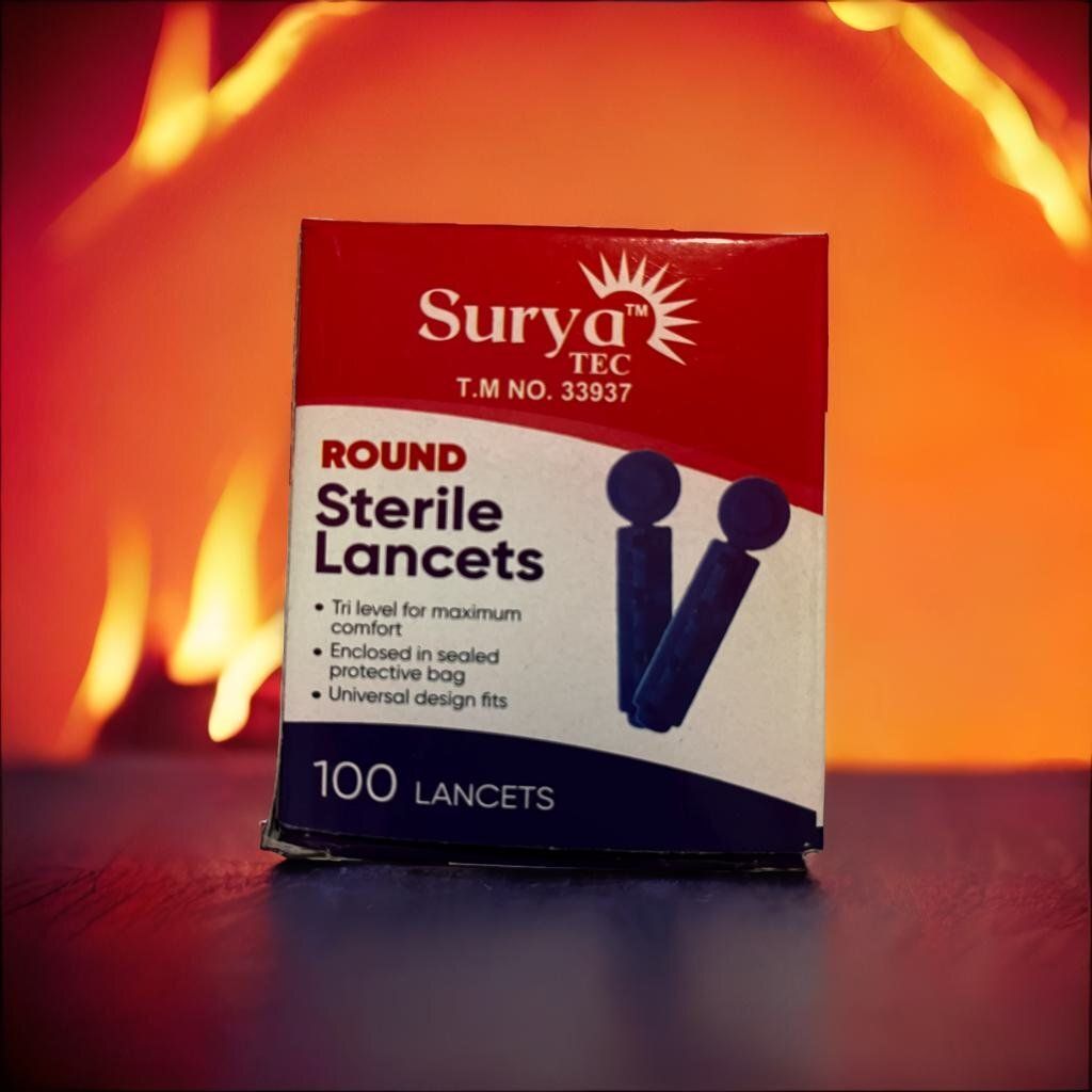 surya tec round lancet Glucometer Lancets-picture-27